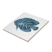 熱帯珊瑚礁の魚 タイル (側面)