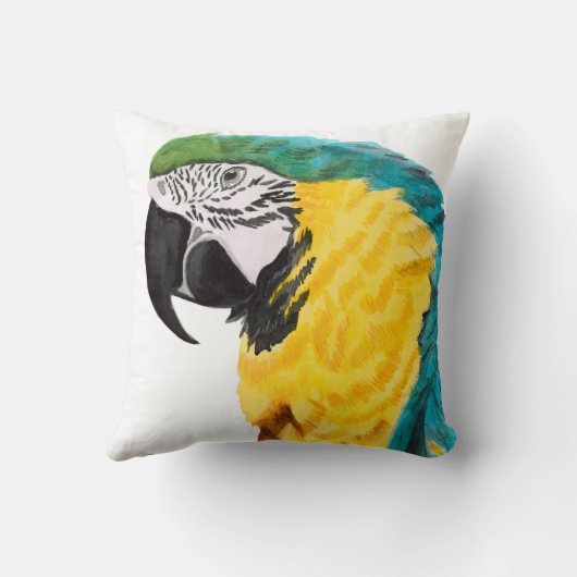 熱帯産オウム クッション (裏面)