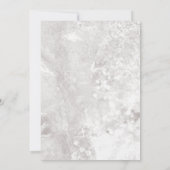 熱帯白結婚蘭 招待状 (裏面)