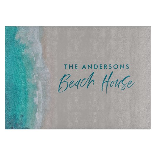 熱帯砂ビーチ海サニーウェーブビーチハウス  カッティングボード (正面)