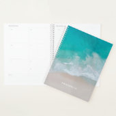 熱帯砂ビーチ海冒険が始まる プランナー手帳 (ディスプレー)