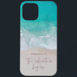 熱帯砂ビーチ海冒険が始まる iPhone 12 PRO MAX ケース<br><div class="desc">熱帯砂ビーチ海パーソナライズされた冒険はデザインを開始。</div>