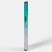 熱帯砂ビーチ海晴モダンれ波 iPhoneケース (右側面)