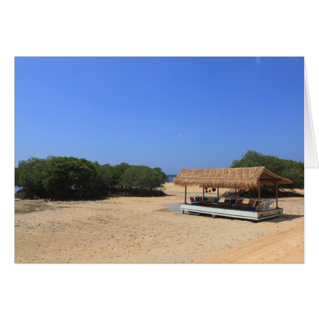 熱帯砂ビーチ (正面横)