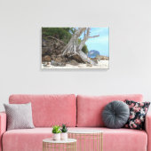 熱帯砂ビーチ キャンバスプリント (インサイチュ (リビング))