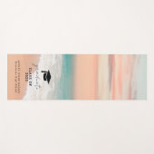 熱帯砂海ビーチ ヨガマット (正面(横))