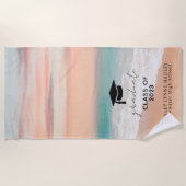 熱帯砂海院 ビーチタオル (正面)