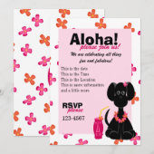 熱帯研究所 招待状 (正面/裏面)