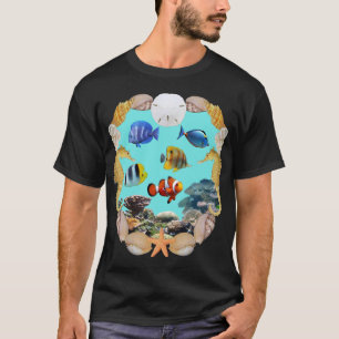熱帯礁の魚 Tシャツ