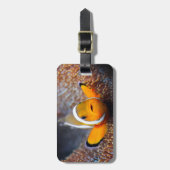 熱帯礁魚-クロウンフィッシュ ラゲッジタグ (正面縦)