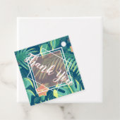 熱帯紅葉パタパーソナライズされたーン フェイバータグ (インサイチュ)