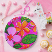 熱帯紙パーティープレート ペーパープレート (パーティー)