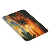 熱帯素晴らし夕日 マグネット (右側)