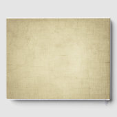 熱帯素朴ビーチ結婚式 ゲストブック (裏面)