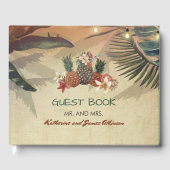 熱帯素朴ビーチ結婚式 ゲストブック (正面)