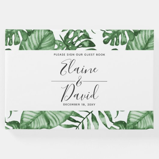 熱帯素朴自然植物樹結婚生病 ゲストブック (正面)