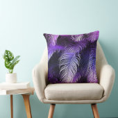 熱帯紫色のシュロの葉の装飾用クッション クッション (椅子)