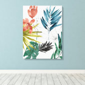 熱帯組成 キャンバスプリント (インサイチュ (ウッドフロア))