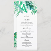 熱帯結婚のメニュー メニュー (正面/裏面)