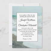 熱帯結婚の 招待状 (正面)