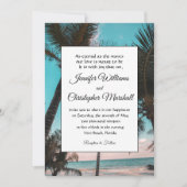 熱帯結婚の 招待状 (正面)