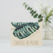 熱帯結婚延期計画の変更 ポストカード (スタンド正面)