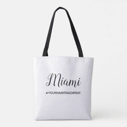 熱帯結婚式の歓迎のトートのギフトバッグ、シュロの葉 トートバッグ (裏面)