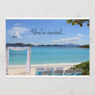 熱帯結婚式招待状 招待状