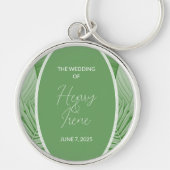 熱帯結婚緑 キーホルダー (正面)