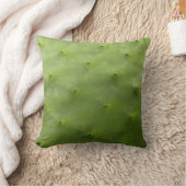 熱帯緑のサボテンの写真 クッション (ブランケット)