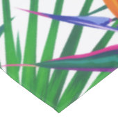 熱帯緑のジャングル葉のパラダイスト テーブルクロス (アングル)