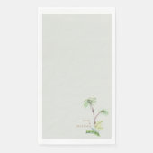 熱帯緑のセージ淡い色の名前をカスタムする (正面)