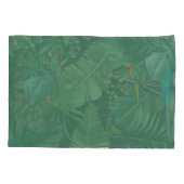 熱帯緑の植物葉のとParrods 枕カバー (裏面)