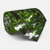 熱帯緑の熱帯雨林の天蓋を通る日光 ネクタイ (ロール)