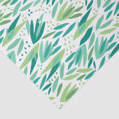 熱帯緑の葉柄 薄葉紙 (詳細)