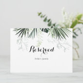 熱帯緑結婚白印 (スタンド正面)