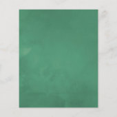 熱帯緑色幾何学ブリデスメイド昼食会 チラシ (裏面)