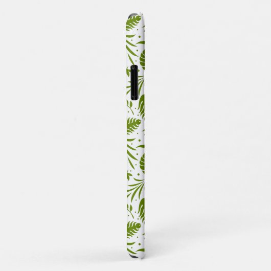 熱帯緑葉模様 Case-Mate iPhoneケース (裏面/右)