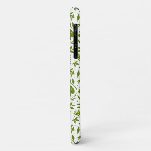 熱帯緑葉模様 Case-Mate iPhoneケース (裏面/左)