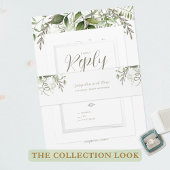 熱帯緑離れつる植物 招待状ベリーバンド