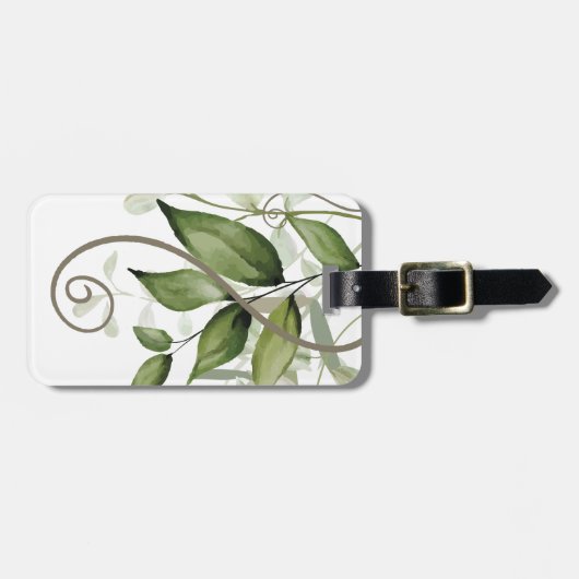 熱帯緑 ラゲッジタグ (正面横)