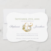 熱帯緑 |日付の保存 セーブザデート (裏面)