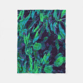 熱帯織物 フリースブランケット (正面)