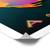 熱帯美しい水族館ポスター ポスター (角)