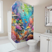 熱帯美術 シャワーカーテン (インサイチュ)