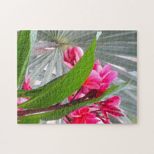 熱帯群葉 ジグソーパズル (横)