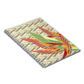 熱帯羽毛スパイラルノート ノートブック (右側)