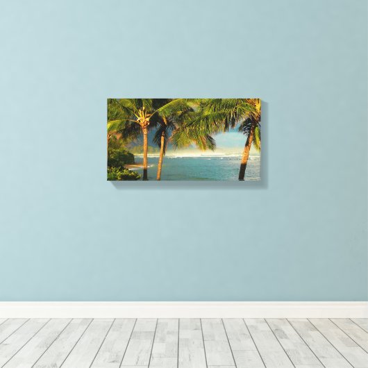 熱帯脱出 キャンバスプリント (インサイチュ (ウッドフロア))