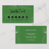 熱帯自動詳細サービス ロイヤリティカード (正面/裏面)