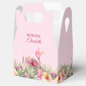 熱帯花のフラミンゴ フェイバーボックス (オープン)